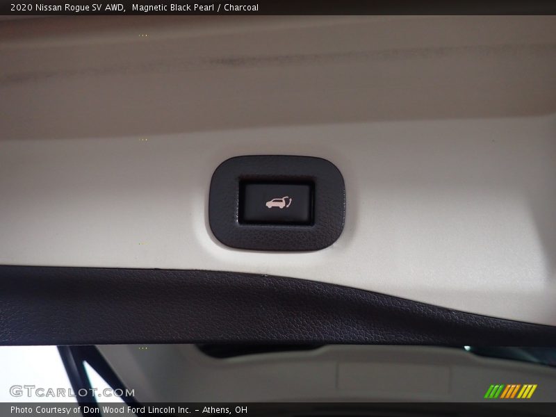 Magnetic Black Pearl / Charcoal 2020 Nissan Rogue SV AWD