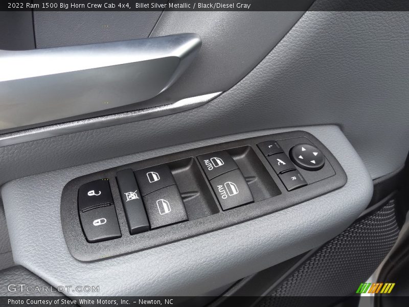 Billet Silver Metallic / Black/Diesel Gray 2022 Ram 1500 Big Horn Crew Cab 4x4