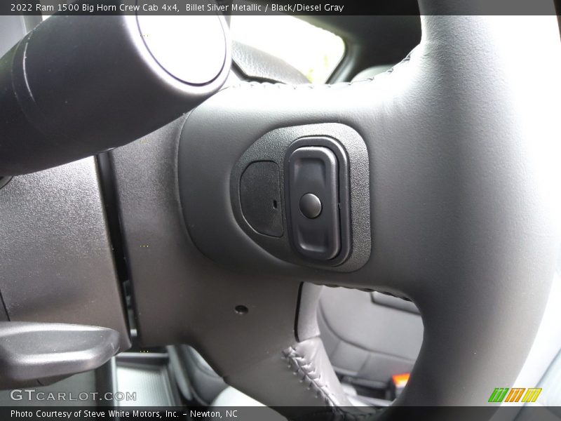 Billet Silver Metallic / Black/Diesel Gray 2022 Ram 1500 Big Horn Crew Cab 4x4
