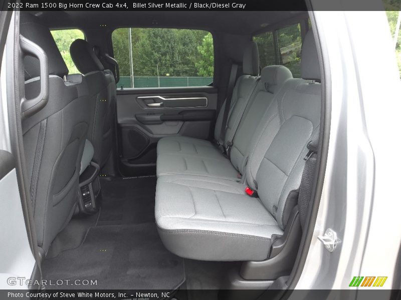 Billet Silver Metallic / Black/Diesel Gray 2022 Ram 1500 Big Horn Crew Cab 4x4