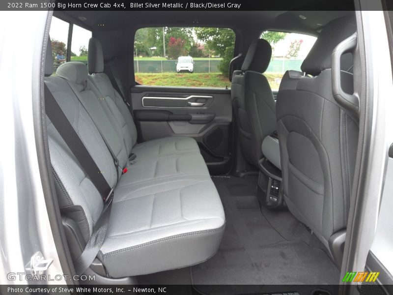 Billet Silver Metallic / Black/Diesel Gray 2022 Ram 1500 Big Horn Crew Cab 4x4