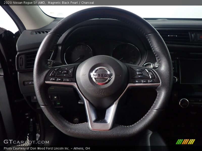Magnetic Black Pearl / Charcoal 2020 Nissan Rogue SV AWD