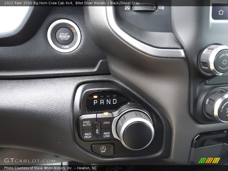 Billet Silver Metallic / Black/Diesel Gray 2022 Ram 1500 Big Horn Crew Cab 4x4