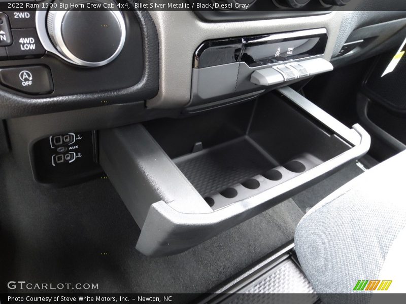 Billet Silver Metallic / Black/Diesel Gray 2022 Ram 1500 Big Horn Crew Cab 4x4