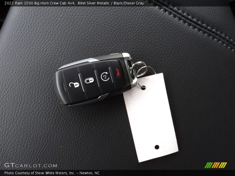 Billet Silver Metallic / Black/Diesel Gray 2022 Ram 1500 Big Horn Crew Cab 4x4
