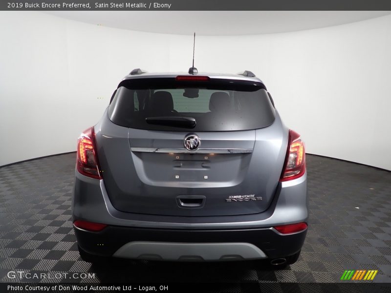 Satin Steel Metallic / Ebony 2019 Buick Encore Preferred