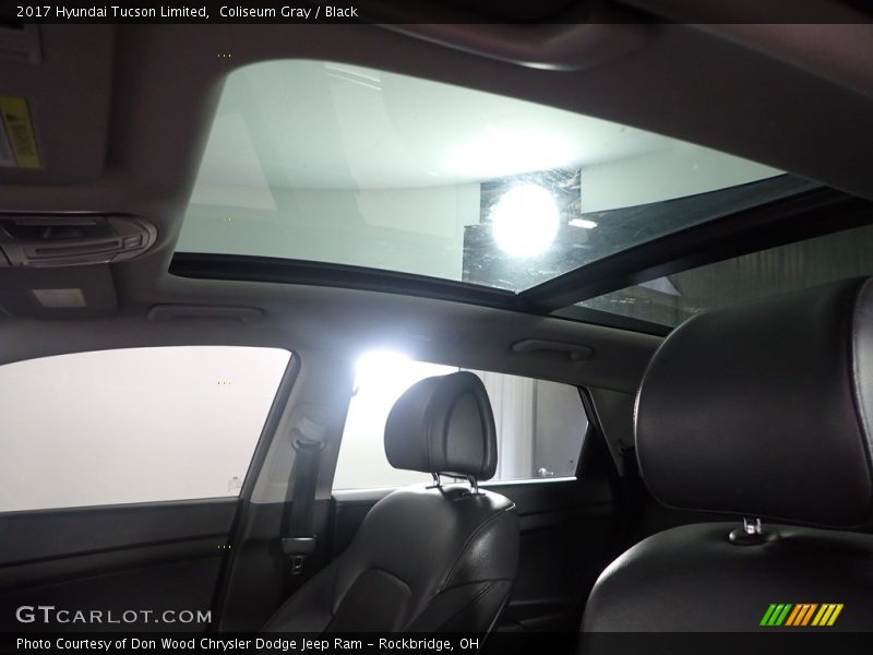 Coliseum Gray / Black 2017 Hyundai Tucson Limited