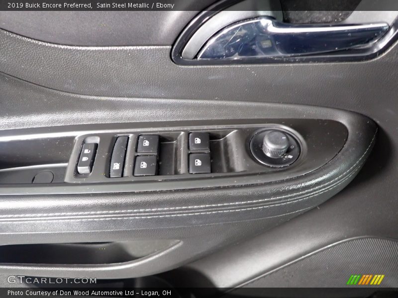 Satin Steel Metallic / Ebony 2019 Buick Encore Preferred