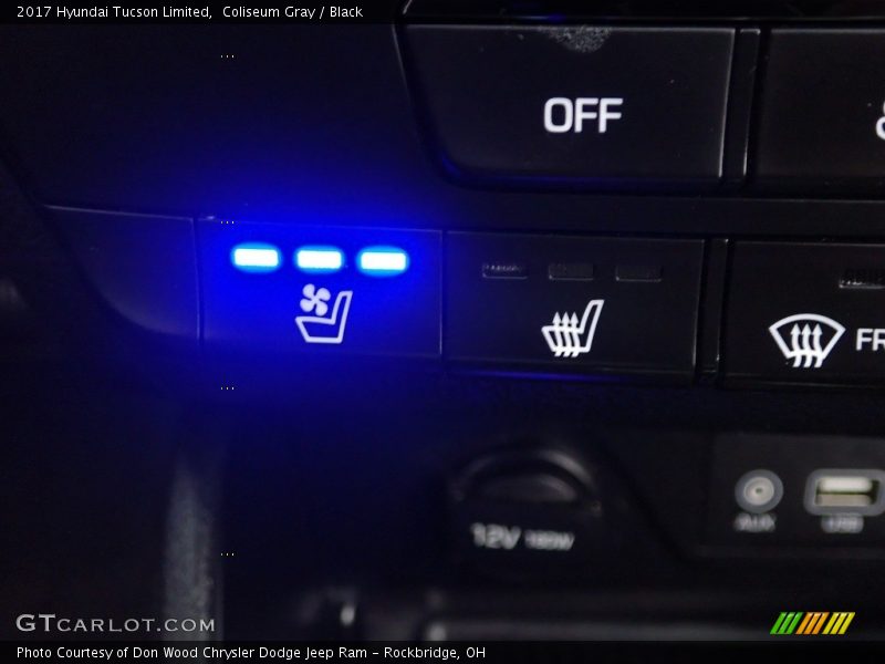 Coliseum Gray / Black 2017 Hyundai Tucson Limited
