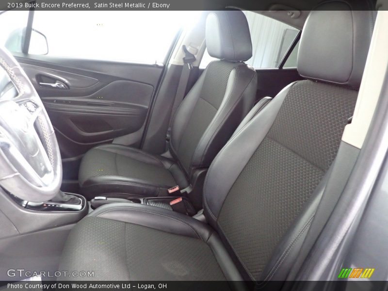 Satin Steel Metallic / Ebony 2019 Buick Encore Preferred