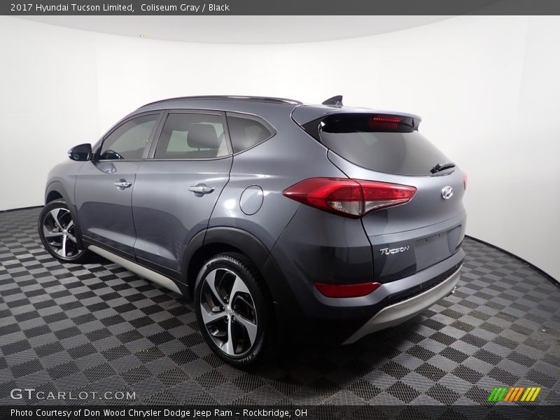 Coliseum Gray / Black 2017 Hyundai Tucson Limited