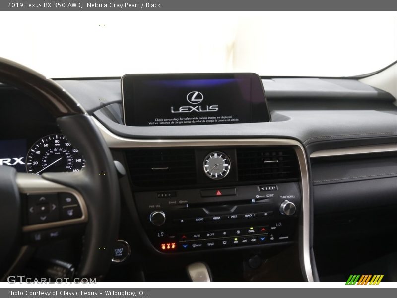Nebula Gray Pearl / Black 2019 Lexus RX 350 AWD