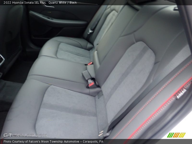 Quartz White / Black 2022 Hyundai Sonata SEL Plus