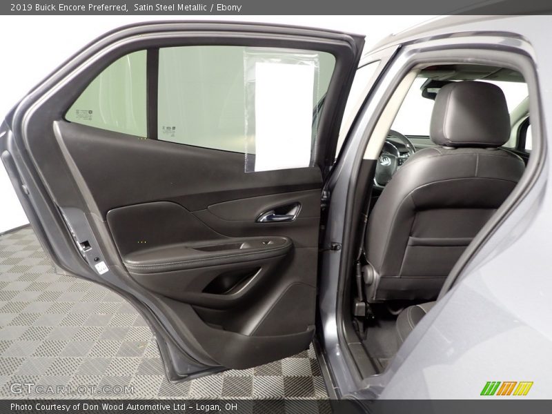 Satin Steel Metallic / Ebony 2019 Buick Encore Preferred