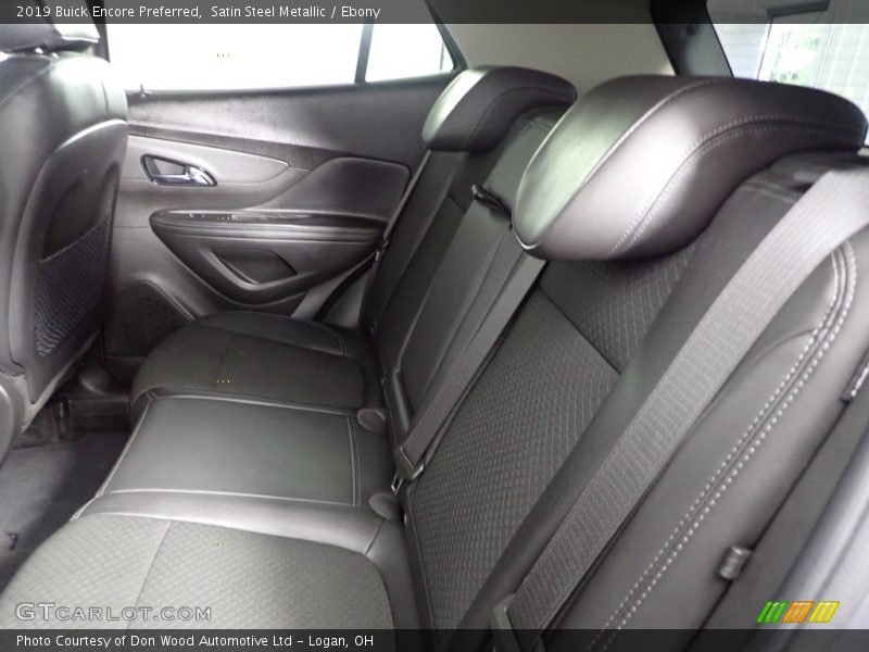 Satin Steel Metallic / Ebony 2019 Buick Encore Preferred