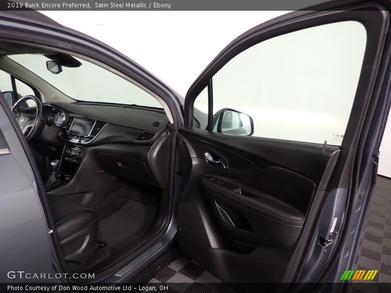 Satin Steel Metallic / Ebony 2019 Buick Encore Preferred