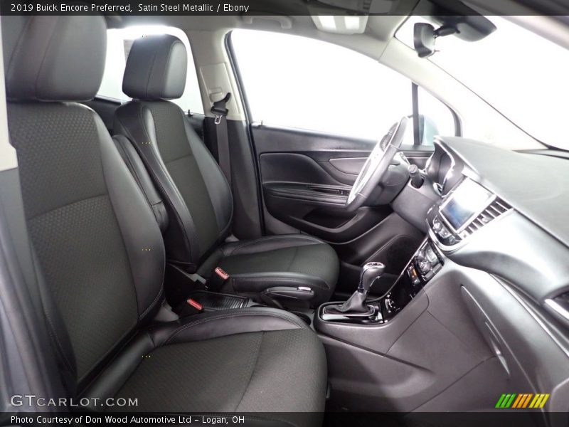 Satin Steel Metallic / Ebony 2019 Buick Encore Preferred