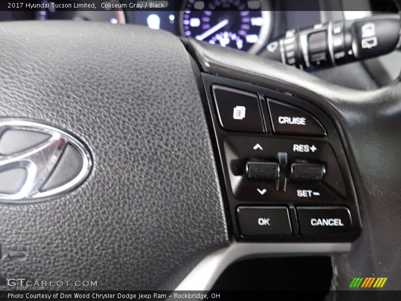 Coliseum Gray / Black 2017 Hyundai Tucson Limited