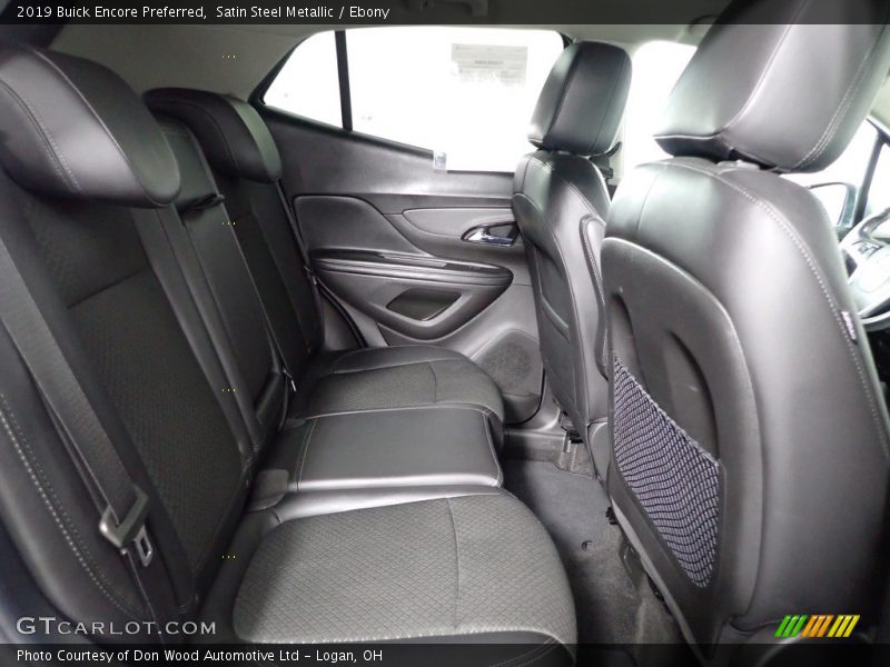 Satin Steel Metallic / Ebony 2019 Buick Encore Preferred