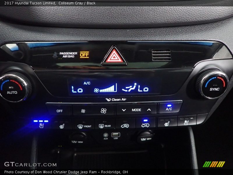Coliseum Gray / Black 2017 Hyundai Tucson Limited