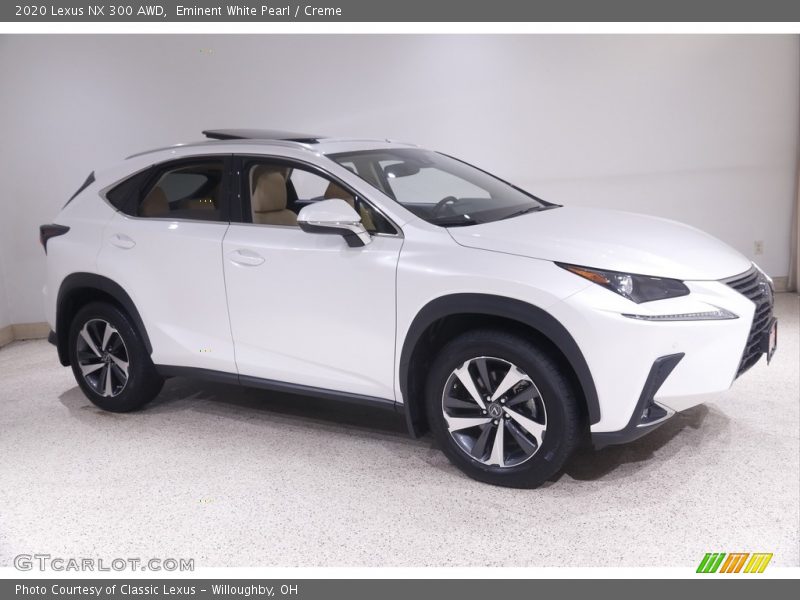 Eminent White Pearl / Creme 2020 Lexus NX 300 AWD