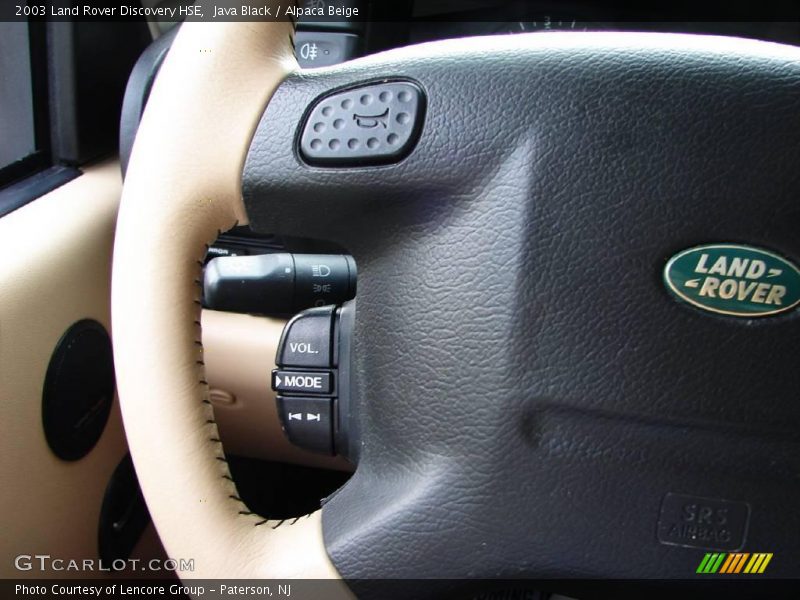 Java Black / Alpaca Beige 2003 Land Rover Discovery HSE