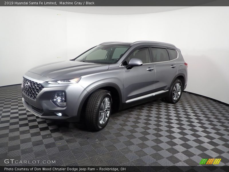 Machine Gray / Black 2019 Hyundai Santa Fe Limited