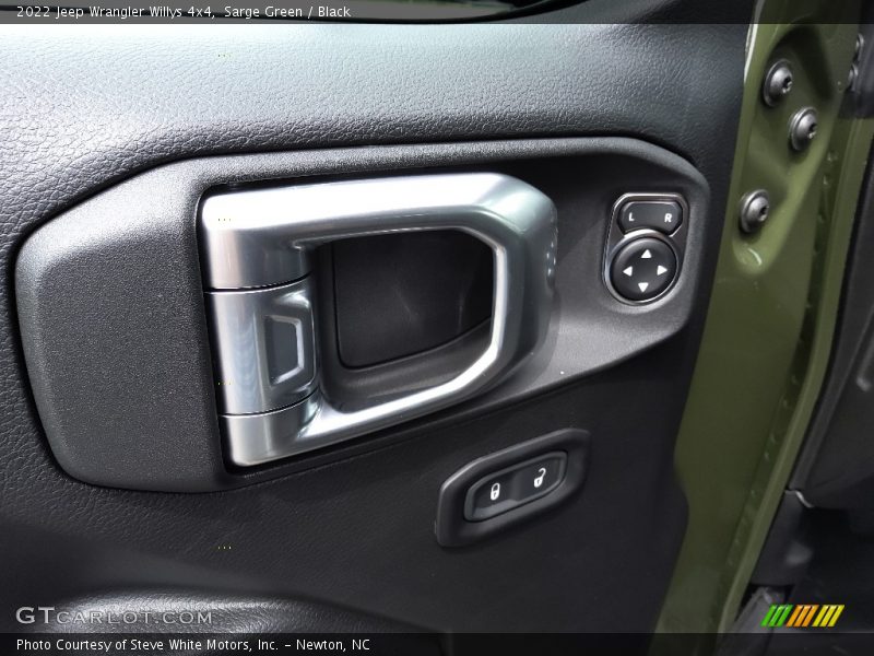 Sarge Green / Black 2022 Jeep Wrangler Willys 4x4
