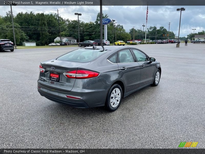 Magnetic Metallic / Medium Light Stone 2020 Ford Fusion S