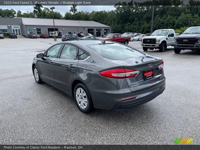 Magnetic Metallic / Medium Light Stone 2020 Ford Fusion S