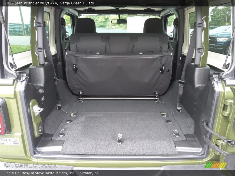 Sarge Green / Black 2022 Jeep Wrangler Willys 4x4