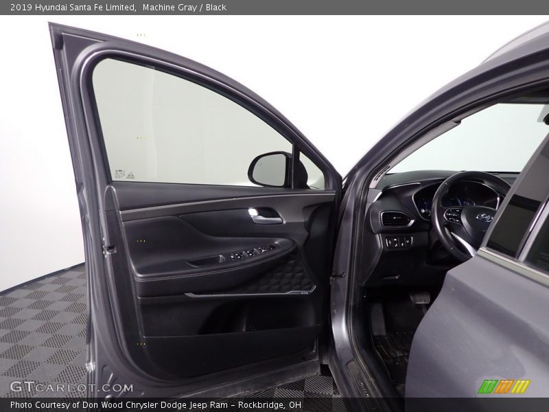 Machine Gray / Black 2019 Hyundai Santa Fe Limited