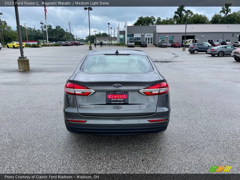 Magnetic Metallic / Medium Light Stone 2020 Ford Fusion S