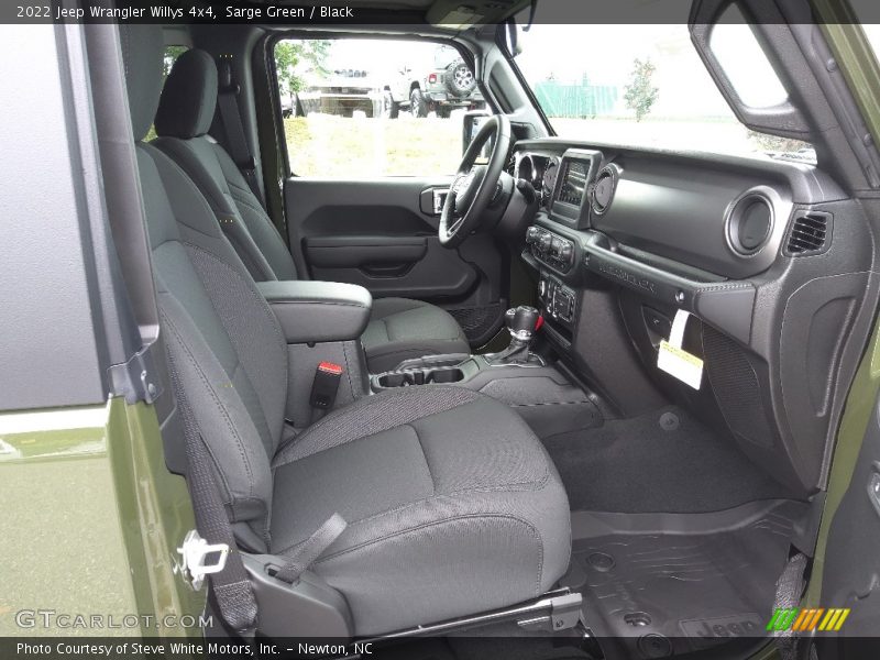 Sarge Green / Black 2022 Jeep Wrangler Willys 4x4