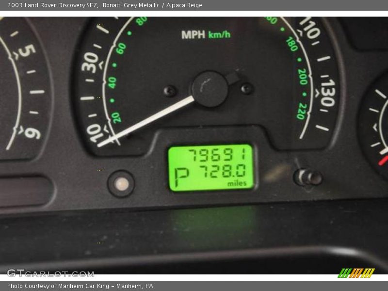 Bonatti Grey Metallic / Alpaca Beige 2003 Land Rover Discovery SE7