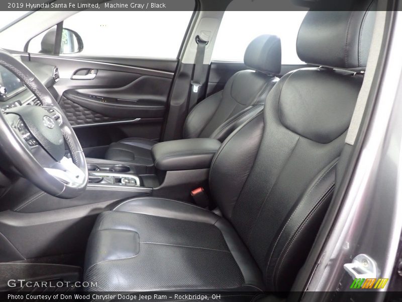 Machine Gray / Black 2019 Hyundai Santa Fe Limited