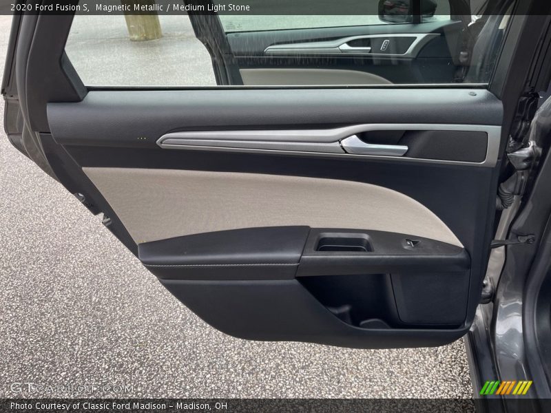 Magnetic Metallic / Medium Light Stone 2020 Ford Fusion S