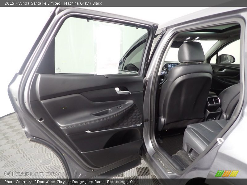 Machine Gray / Black 2019 Hyundai Santa Fe Limited