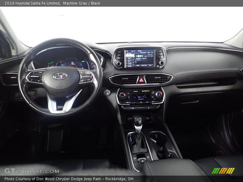 Machine Gray / Black 2019 Hyundai Santa Fe Limited
