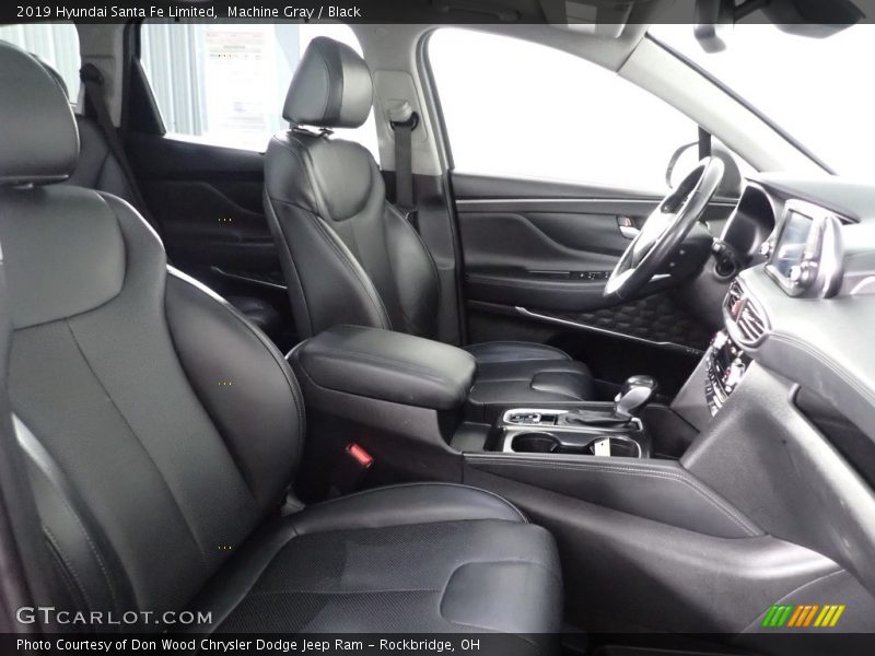 Machine Gray / Black 2019 Hyundai Santa Fe Limited