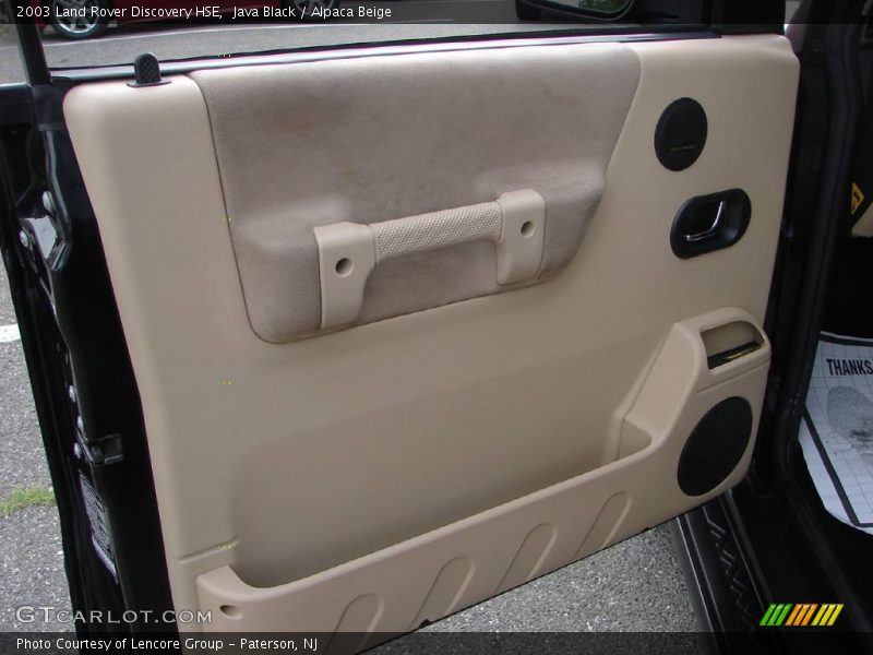 Java Black / Alpaca Beige 2003 Land Rover Discovery HSE