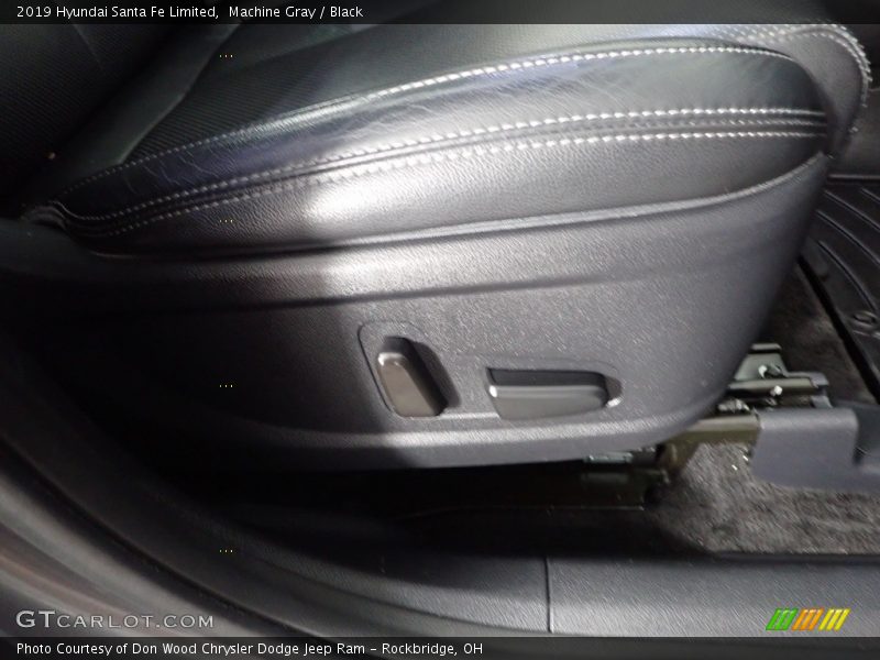 Machine Gray / Black 2019 Hyundai Santa Fe Limited
