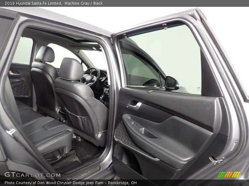 Machine Gray / Black 2019 Hyundai Santa Fe Limited