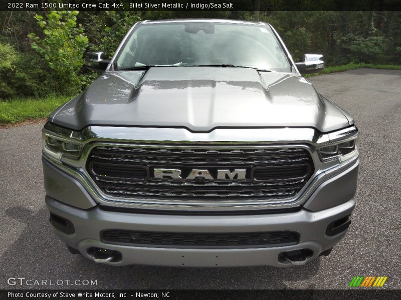 Billet Silver Metallic / Indigo/Sea Salt 2022 Ram 1500 Limited Crew Cab 4x4