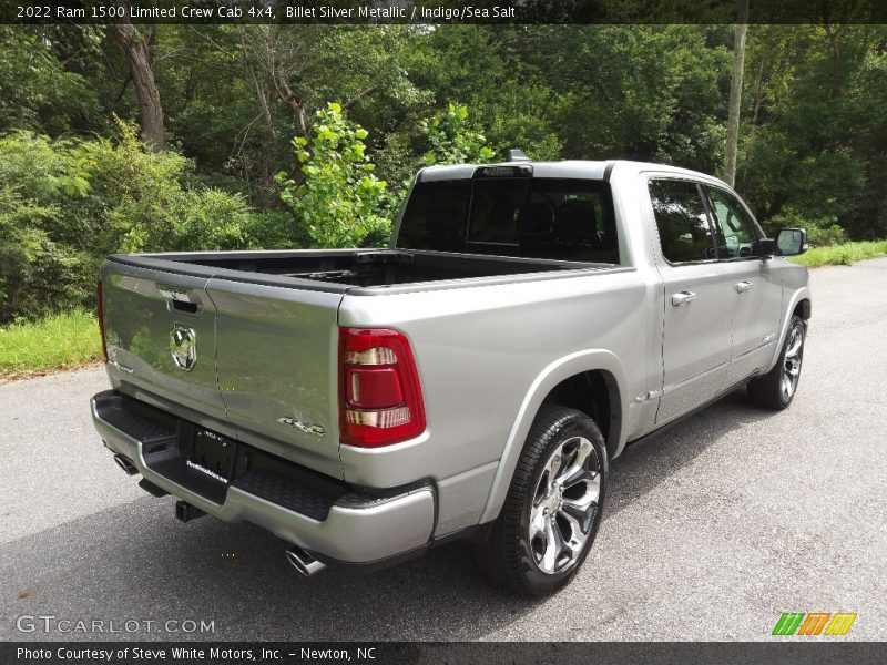 Billet Silver Metallic / Indigo/Sea Salt 2022 Ram 1500 Limited Crew Cab 4x4