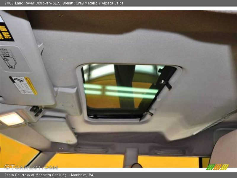 Bonatti Grey Metallic / Alpaca Beige 2003 Land Rover Discovery SE7