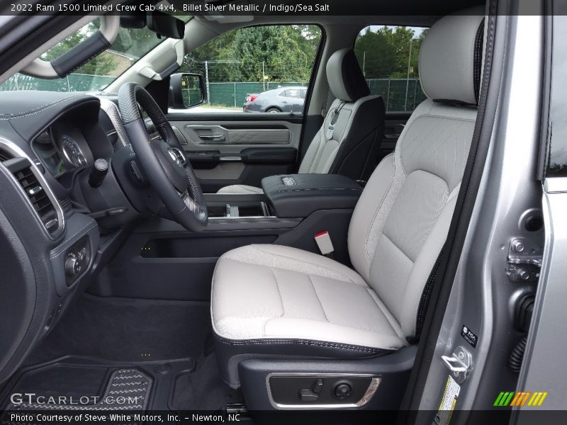  2022 1500 Limited Crew Cab 4x4 Indigo/Sea Salt Interior