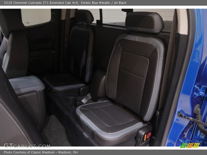 Kinetic Blue Metallic / Jet Black 2018 Chevrolet Colorado Z71 Extended Cab 4x4