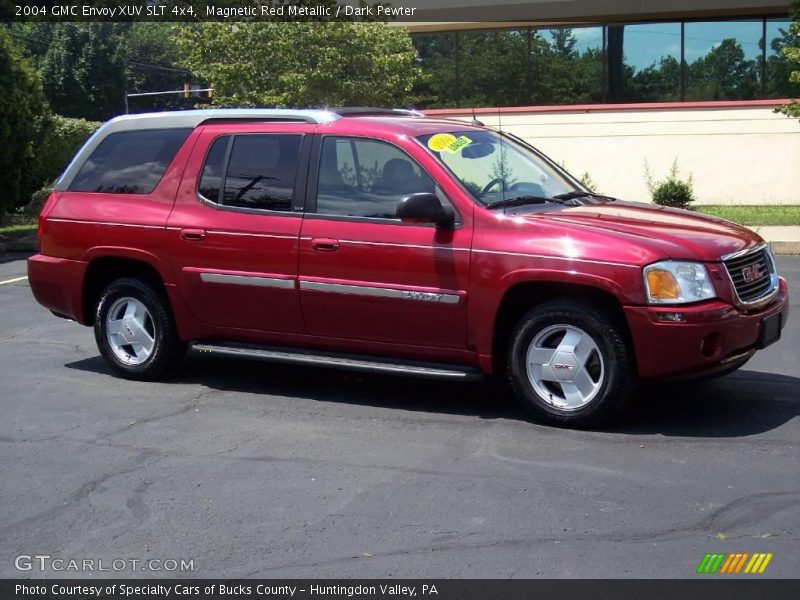 Magnetic Red Metallic / Dark Pewter 2004 GMC Envoy XUV SLT 4x4