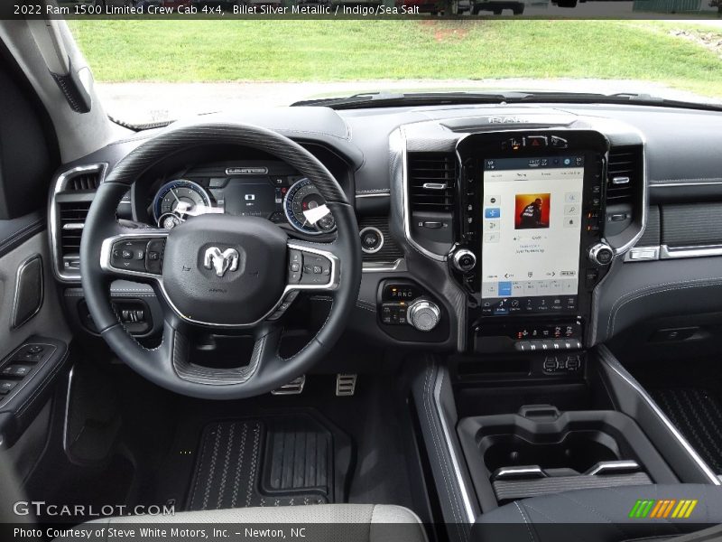 Dashboard of 2022 1500 Limited Crew Cab 4x4